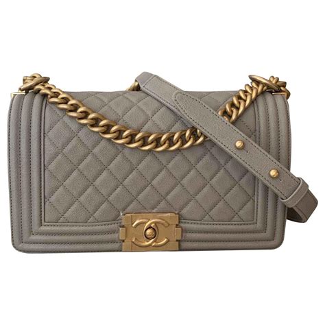 chanel small grey boy bag|chanel le boy bag yupoo.